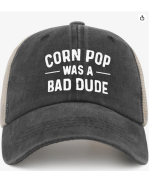 Screenshot 2024-05-16 at 20-00-26 Beafoliya Funny Hat Corn Pop was A Bad Dudes Trucker Hat Men...png