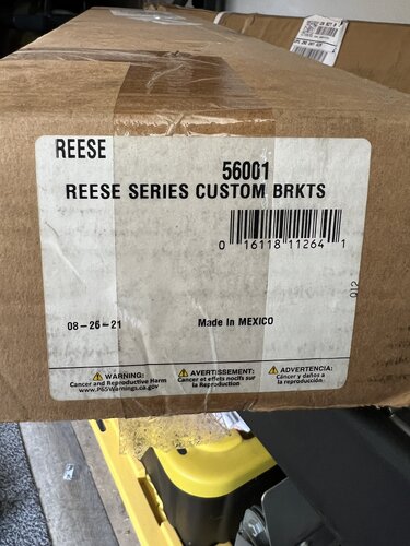More information about "Reese 5th wheel brackets"
